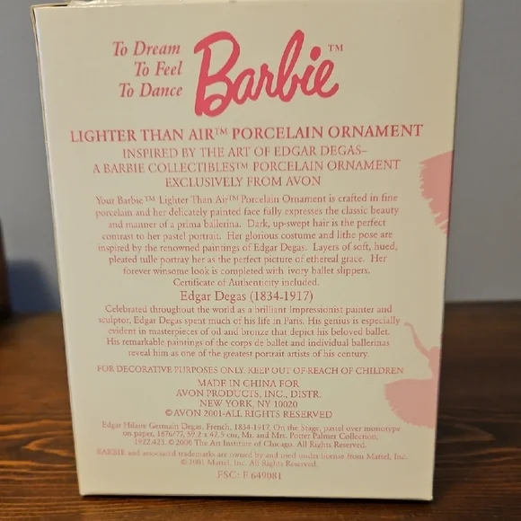 Barbie Ballet Doll with Pink Tutu and Blue Bodice - Picture 4 of 5